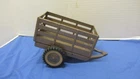 VINTAGE 1958 TONKA FARM TRACTOR TRAILER BROWN