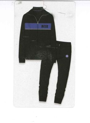 Tuta Uomo Inter - Felpa Con Pantalone, Abbigliamento Ufficiale FC Internazionale Milano - Foto 5