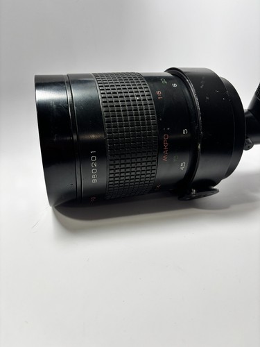 РУБИНАР VTG Russian Soviet MC Rubinar Makpo 10/1000 1:4 Macro lens Telephoto - Picture 3 of 24