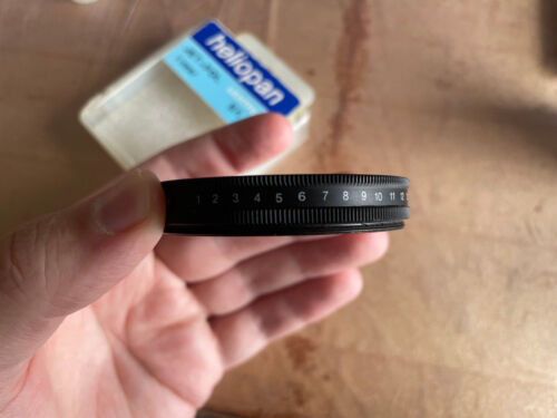 Heliopan Jet-Pol Linear Polarizer ES 58mm 2.5x Lens Filter Excellent Condition - Picture 6 of 7