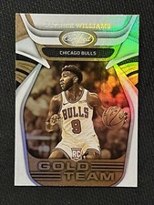 PATRICK WILLIAMS 2020-21 Panini Certified Basketball GOLD TEAM HOLO BULLS RC #4