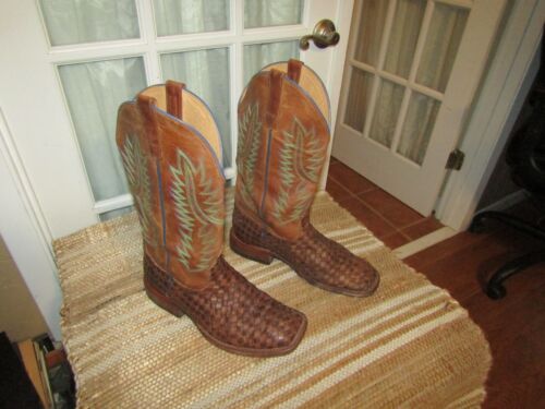 Horse Power Boots Men's Size 9.5 EE Unbeweavable Western Broad Square Toe Cowboy - Afbeelding 1 van 11