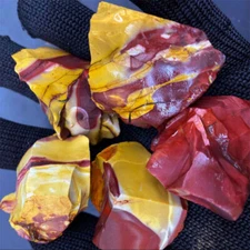 100g Natural Egg Yolk Raw Rough Stone Healing Crystal Quartz Mineral Irregular