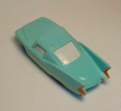Disney Pixar Cars Flo blue car McDonalds 2006 - Picture 4 of 4