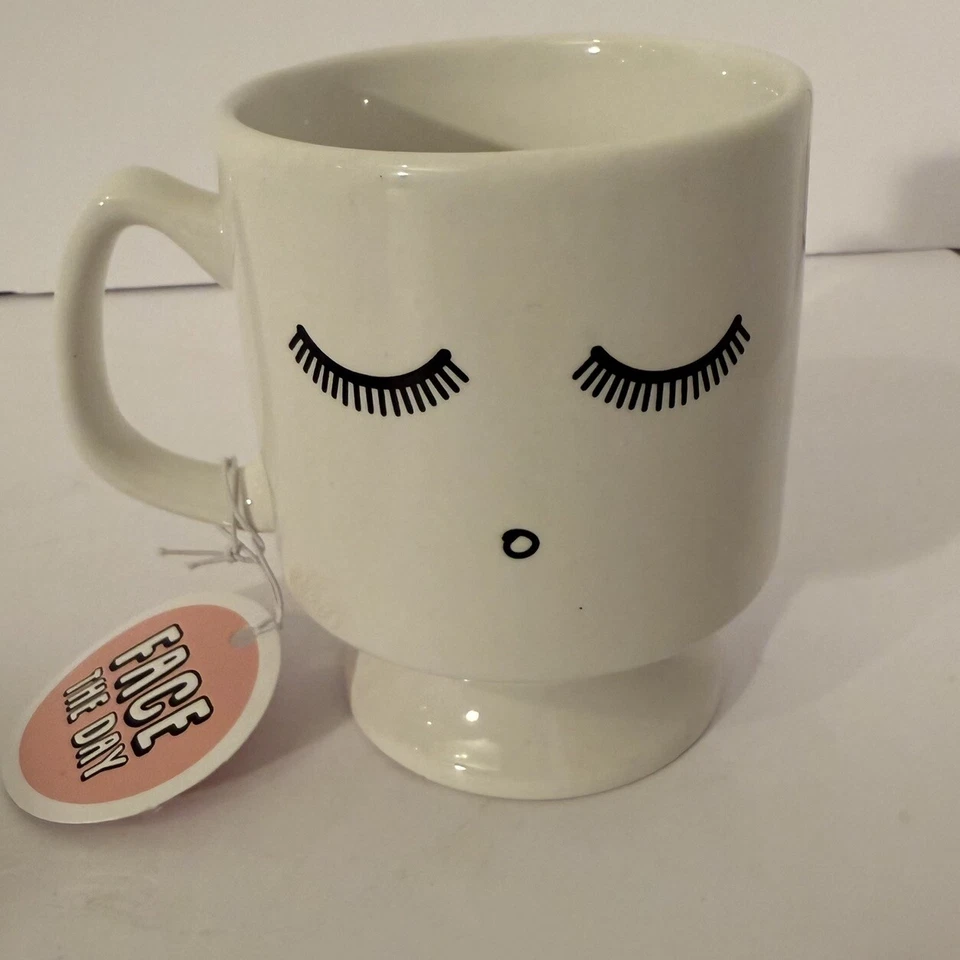 Taza de café cara cansada Global Design Connections perfecta para maceta de té y café Foto 3 de 4