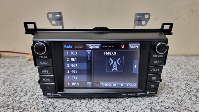 Toyota Rav4 16-18 JBL green edge XM hd radio touch screen display