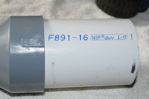 CPVC 3” x 2” DWV Eccentric Reducer Coupling- offset adapter elbow pvc drain PVC - Picture 8 of 11