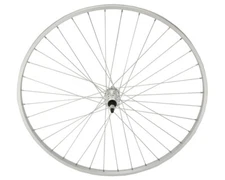 NEW! 27 X 1 1/4 ALLOY FREEWHEEL 36 SPOKE 14G UCP 3/8 AXLE SINGLE WALL SILVER