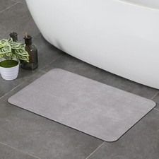 Mat Absorbent Bath Bathroom Shower Rug Super Soft Non-Slip Memory Foam Floor