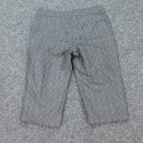 Derek Lam Pants Womens 8 Gray Geometric Skimmer Capri 31x16.5* - Picture 18 of 23