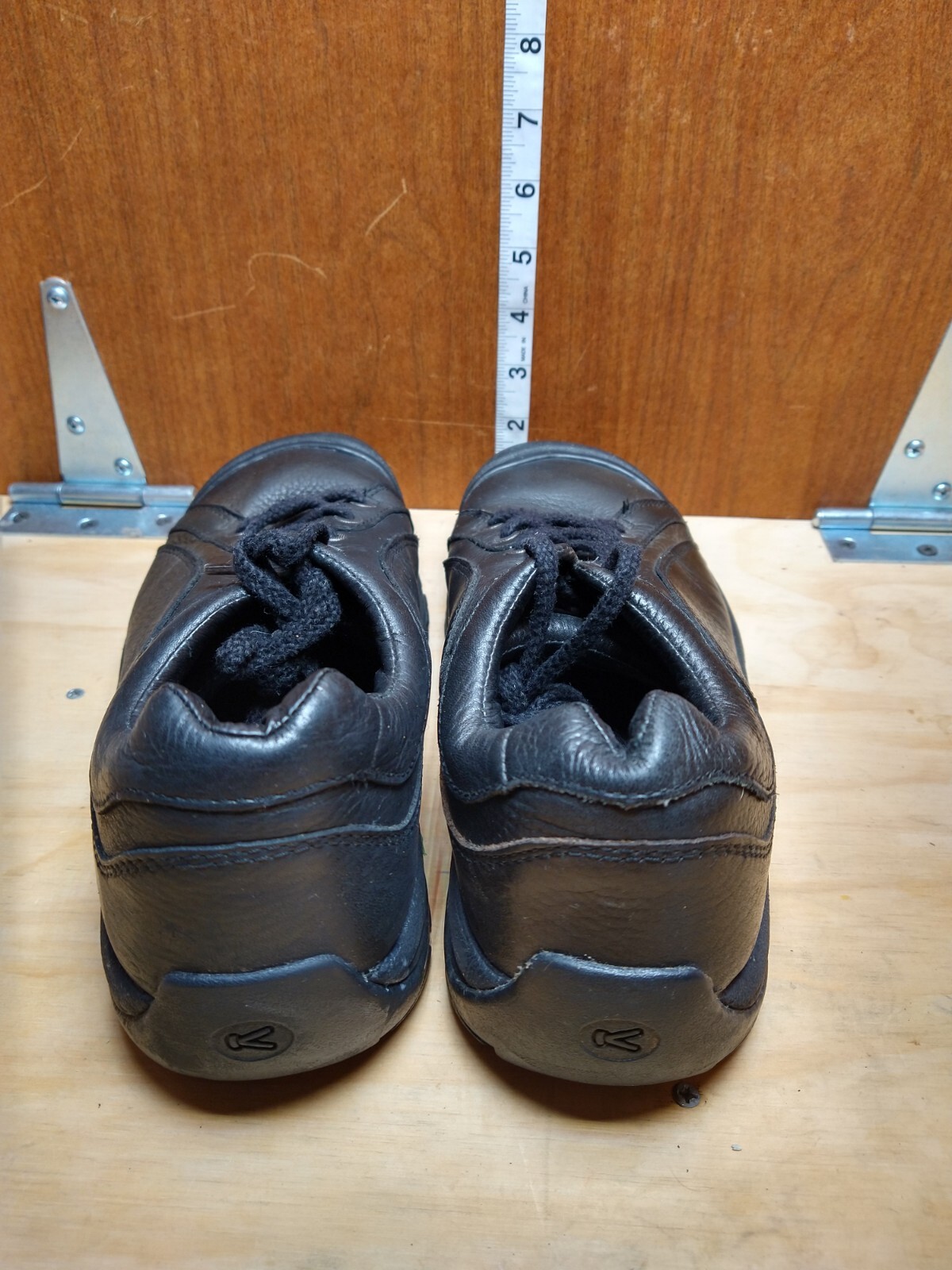 Scarpe da donna KEEN Briggs II 5365 in pelle trail escursionismo passeggio pelle nera taglia 10 5