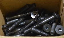 3/8"-16,  3" Flat Head Socket Cap Screws Blued Alloy Steel - Qty 69