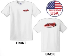 Klotz Racing Oil Lubricants Car Motorcycle Men's White Size S to 3XL