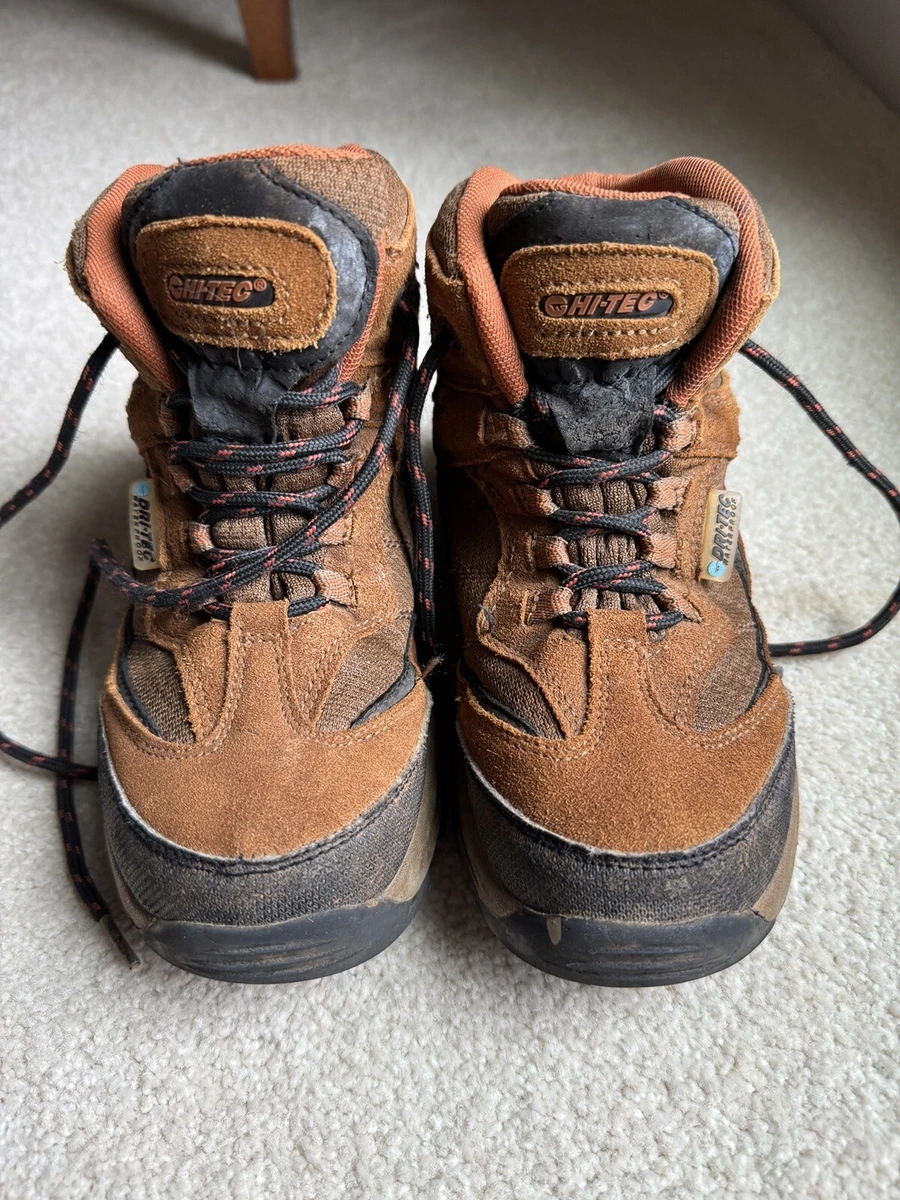 Hi-Tec Shoes Men 6.5 Hillside Low Waterproof Boots Brown Hi-Tec Ht Ravus Mid Hiking Mens Brown Casual Boots CH80007M  main image 2