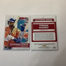 2022 Panini Donruss Optic #11 Yordan Alvarez Diamond Kings Base Insert B-8