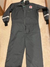 Vintage Continental Airlines Insulated Jumpsuit Coverall Uniform Large 42-44 EUC