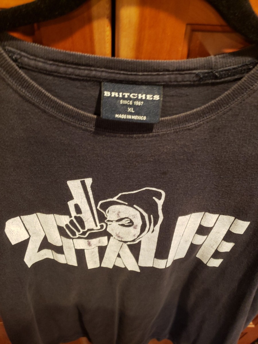 Vtg 25 TA LIFE Strength Unity Oi Hardcore Punk NYHC OG Shirt XL