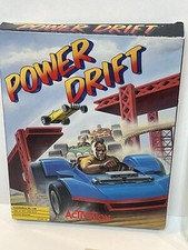 Vintage Commodore Software Game POWER DRIFT Activision