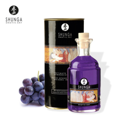 Huile De Massage Aphrodisiaque Chauffante SHUNGA - Comestible - Pour Couples - Neuf