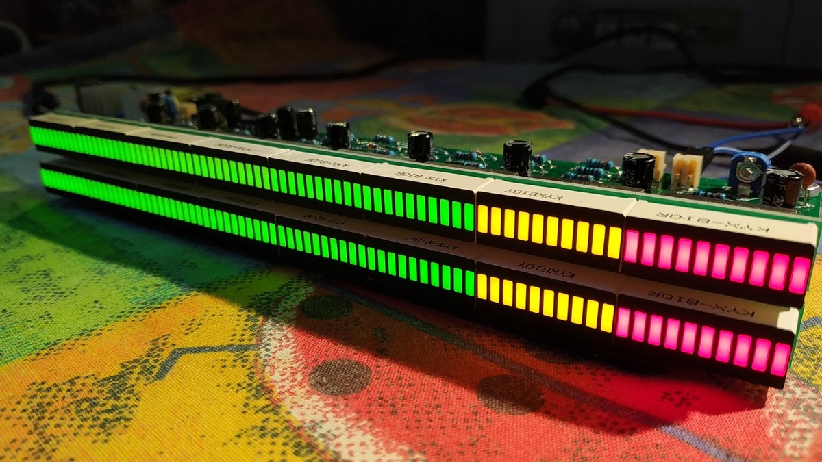 Kit De Soudage VU-mètre Mono 10 LED Whadda - Éducatif STEM - Pour Débutants En électronique - Fabriqué En Belgique