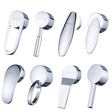 Single Handle Faucet Lever Sink Mixer Tap Kitchen Bathroom Zinc Alloy - 12 Types