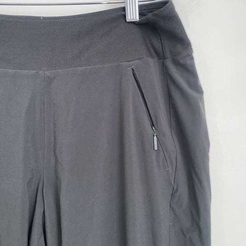 ATHLETA Womens 4 Gray Full Length Pull on Lined Jogger Pants WW20 - Picture 2 of 6