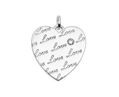 Thomas Sabo SD_PE0018-153-14 Halsketten Anhänger Love Herz Sweet Diamonds
