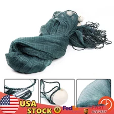 10x65FT Drag Net Beach Seine Bait Seine Mesh Fish Net Fishing Polyethylene Net!