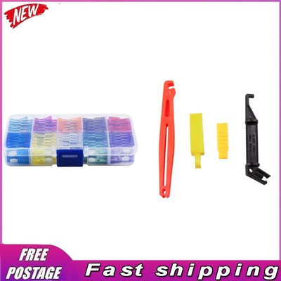 100Pcs Car Fuses 15A 20A 25A 30A 35A 10 Types Auto Fuse Kit Car Fuse Assortment
