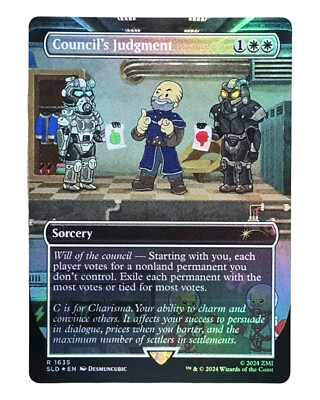 MTG | Council's Judgment | Secret Lair: Fallout | Foil | NM | EN