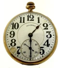 Antique Illinois A. Lincoln 16S 21J Pocket Watch – Model 9 Railroad Grade 1910s