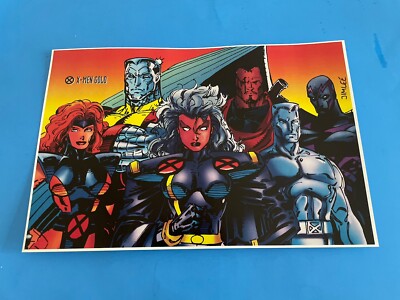 MARVEL COMICS X-MEN GOLD POSTER PIN UP JIM LEE NEW. COLOSSUS
