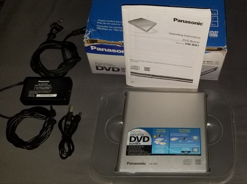 Panasonic VW-BN1 DVD Burner Original Box With Accessories/Manual GREAT Cond!. . - 第 6/11 張圖片