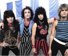 * RUDY SARZO * signed 8x10 photo * QUIET RIOT * PROOF * 4