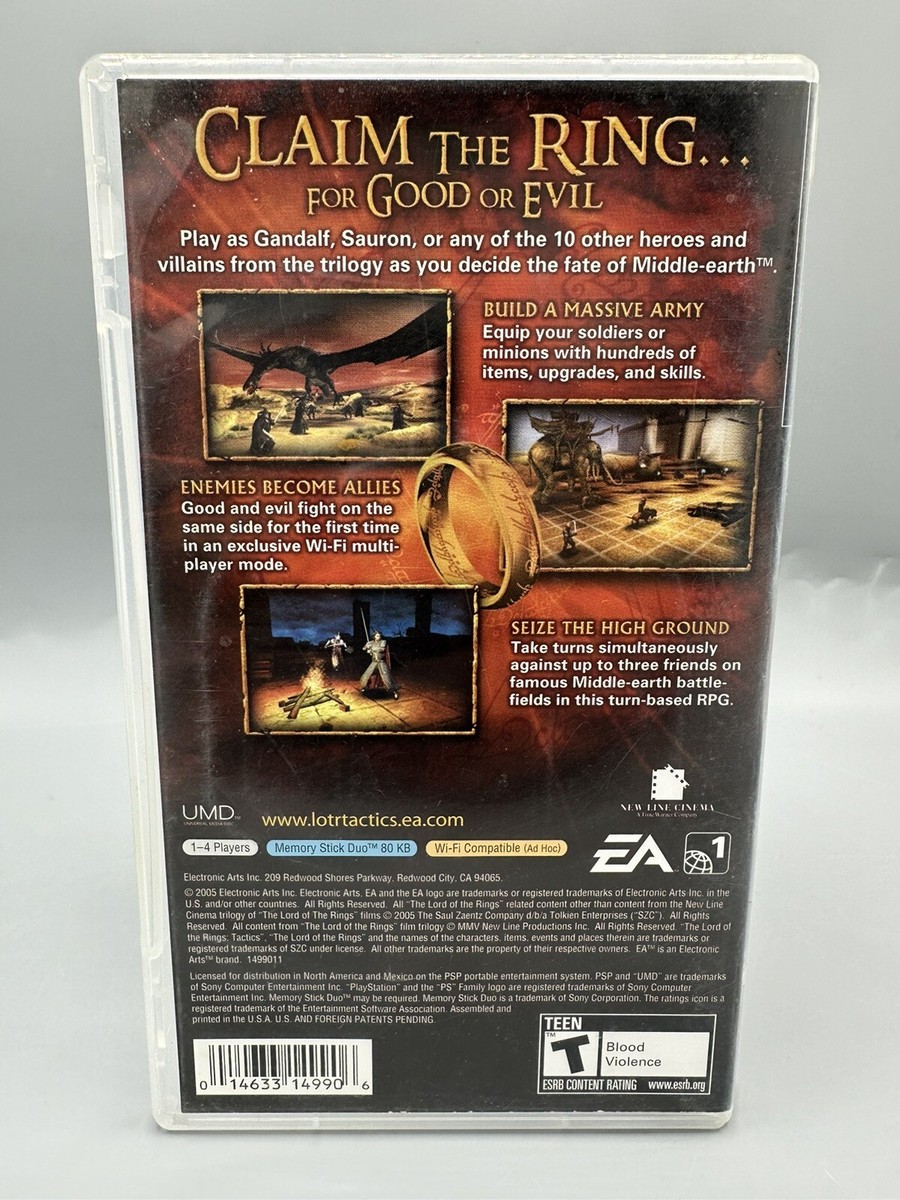 PlayStation Portable - PSP The Lord of the Rings Tactics #プレテピ The Lord of the Rings: Tactics - IGN
