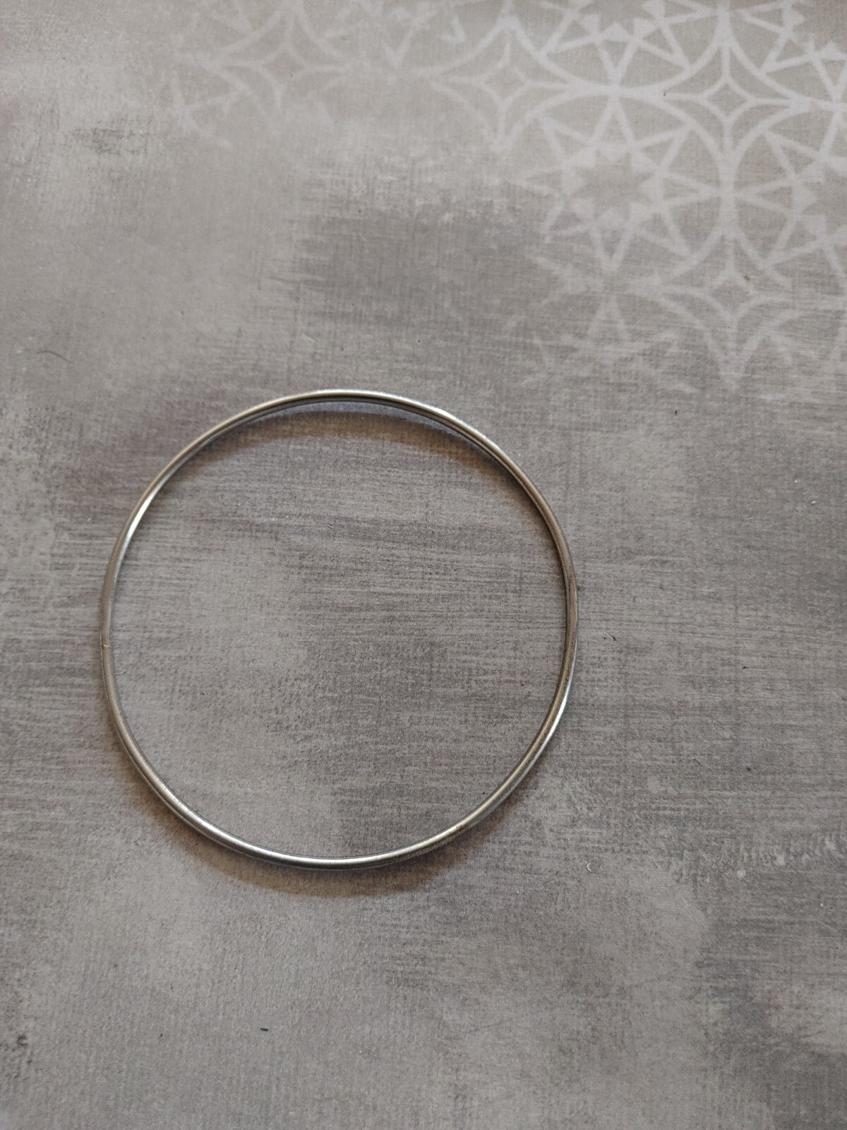 vintage bangle bracelet solid sterling silver 925… - image 2