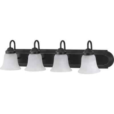 Progress Lighting Solvang 30 in. 4-Light Antique Bronze Vanity Light