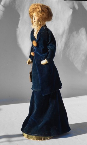 Antique Doll Mannequin Model France Plaster Accessorie Old Fashion 1910s RARE - Picture 7 of 10