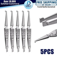 Dental Bracket Holding Tweezers Orthodontic Placing Reverse Action Forceps