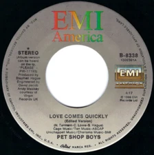 Pet Shop Boys - Love Comes Quickly (7" Single)