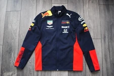 Navy & Red Racing Team Jacket – Full-Zip Motorsport-Inspired Fanwear