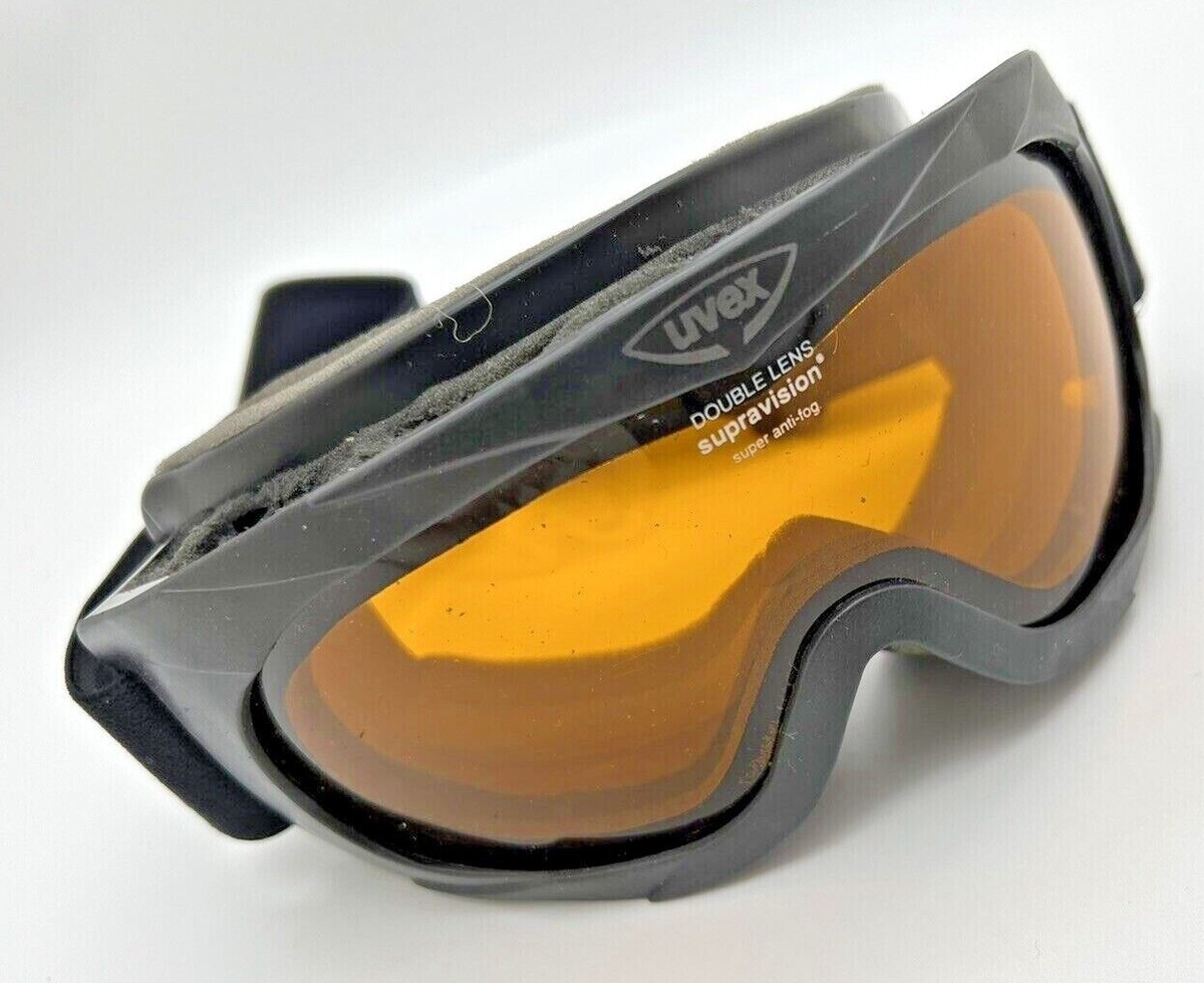 Uvex Double Lens Supravision Super Anti Fog Skiing Snowboard Ski Goggles