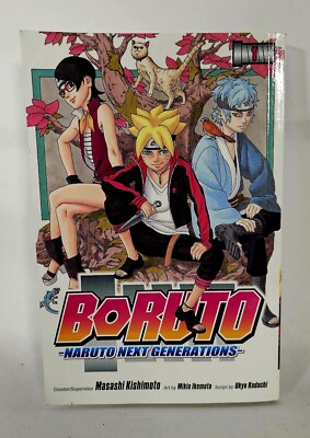 ***Boruto: Naruto Next Generations Vol. 1 Manga English Volume (4th Print)***