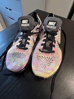 Nike Flyknit Racer multi-color 3.0 2016 size 7.5 sneaker shoes kicks wom… Nike Flyknit Racer Multi-Color 3.0 (2016) Men main image 4