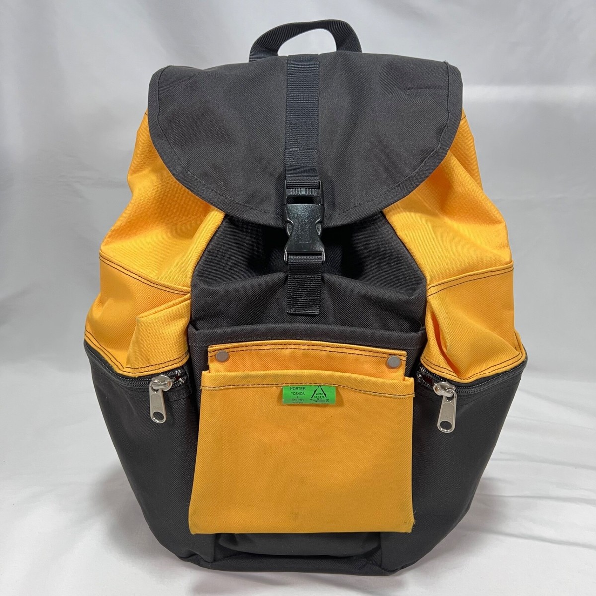 Yoshida PORTER UNION Backpack Yellow Black Casual Mother's Father