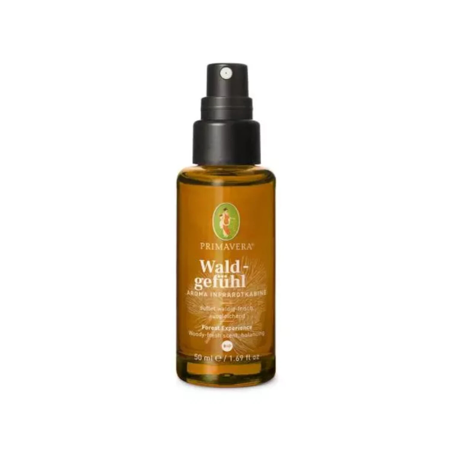 Primavera Waldgefühl Aroma Bio Infrarot Kabinen-Spray, 50ml - Erfrischender Duft