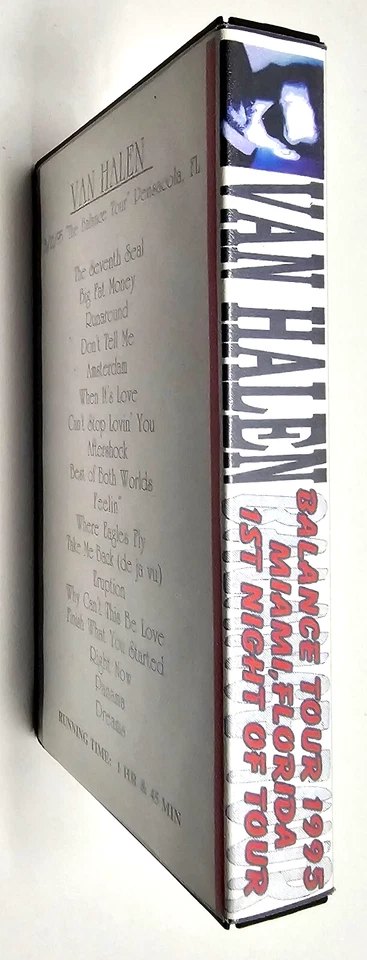 Van Halen Balance Tour 1995 Homemade Fan VHS Pensacola, Florida - Image 3 of 4