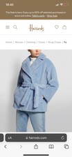 Max Mara Weekend Teddy Coat Blue