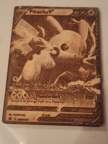 Designer 3d Engraved Pokemon Cards For Collectors (Super Bunddle) 8 Pack  - Picture 1 of 15