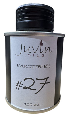 [130,00 /L] #27 JUVIN Karottenöl 100ml aus Karottensamen gepresst